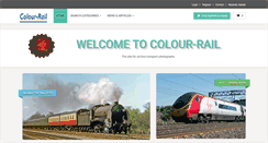Desktop Screenshot of colourrail.co.uk